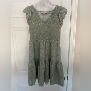 Loft Sz SP Smocked Dress